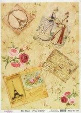 A4 Decoupage Rice Paper -