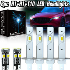 H1 H1 501 Xenon White 448 Replacement LED Car Front Fog Light Headlight Bulbs