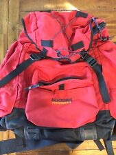 ABERCROMBIE & FITCH Vintage 90’s PERFORMANCE CITY HIKER Backpack Red Nylon
