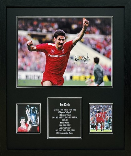 Framed ian rush kop legend - framed,