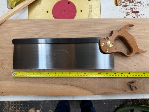 Bad axe large tenon saw - bad,