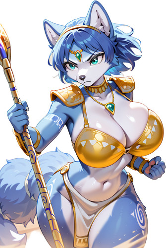 Krystal star fox warrior - krystal,