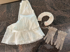 Antique Edwardian White Cotton