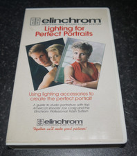 VHS Video Cassette.Lighting For Perfect Portraits.