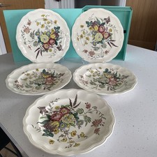 5 x Vintage Copeland Spode “GAINSBOROUGH” Dinner  Plate 10 3/8” SET OF 5