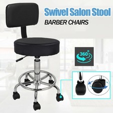 New FCH Adjustable Swivel Salon Spa Stool Dental Tattoo Workstations Chair Black