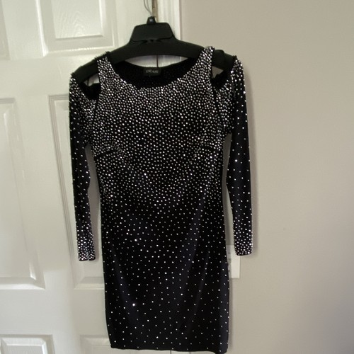 Lipsy black silver rhinestone - lipsy, black/silver