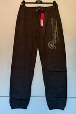 Pineapple Women's Grey Diamanté Loungewear Jogging Bottoms Trackpants - Small