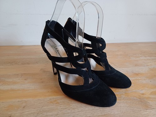 Bennett black suede - black, high