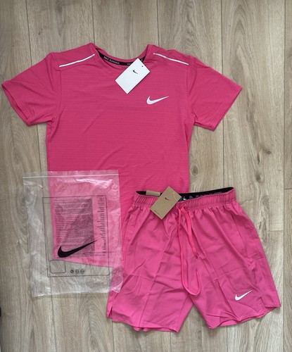 Pink nike miller short set - nike,