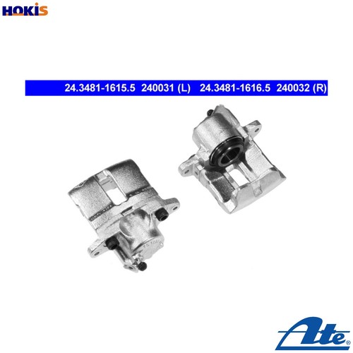 Brake caliper 3481 - caliper, 24.3481-1615.5