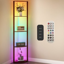 HOMCOM RGB LED Floor Lamp with