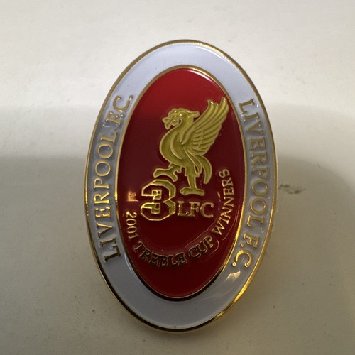 Liverpool 2001 enamel pin - enamel,