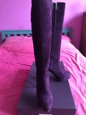 Gorgeous Purple Suede Knee