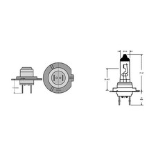 OSRAM LAMP H7 12V 55W ULTRA