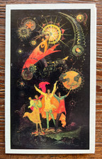 Soviet PALEKH folding card