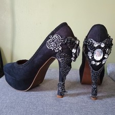 High heel alternative gothic shoes stilettos by Hades