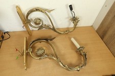 Large Brass Wall Lights French