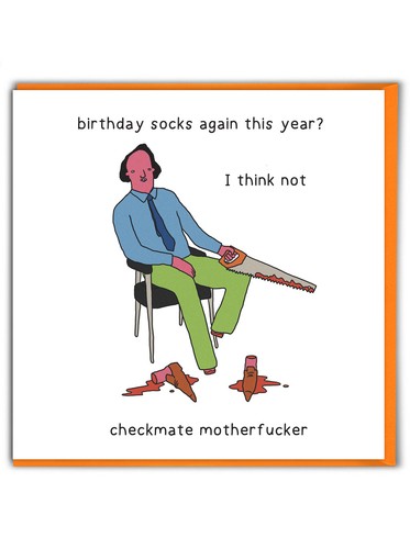 Funny birthday card - birthday,