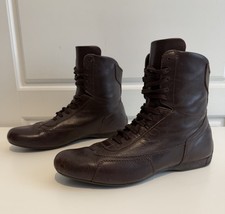 Sabelt Vintage Womens Size UK 5 Brown Leather Driving Shoes Trainers Boots