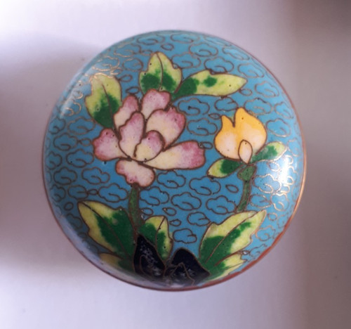 Vintage chinese cloisonné - vintage,