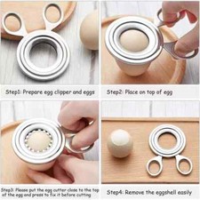 Stainless Boiled Egg Topper