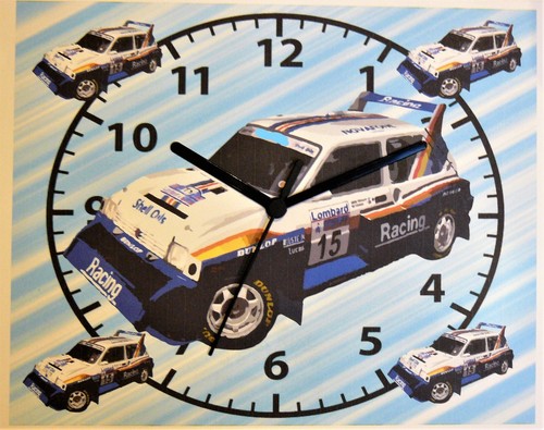 Metro 6r4 rally car wall - metro,