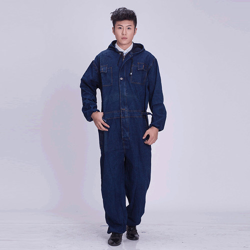 Men denim hooded - men, jumpsuit