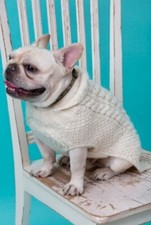 ARAN DOG COAT 16 SWEATER JUMPER KNITTING PATTERN RAINBOW XS-XL 