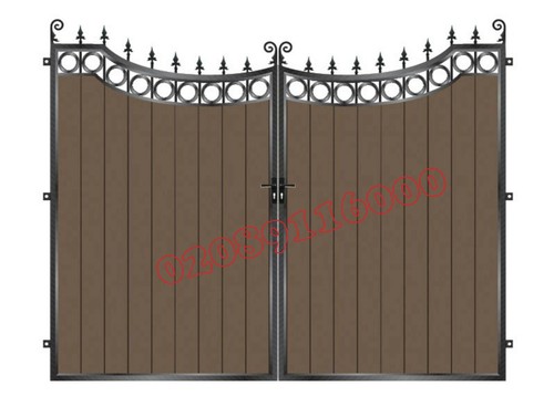 Driveway gates composite wood - driveway, gates/composite