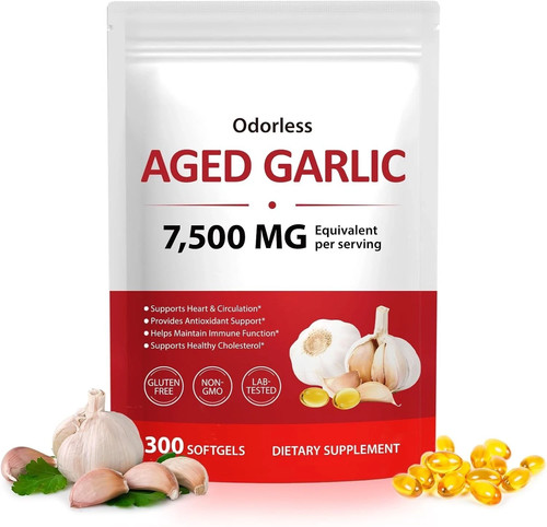 Odorless garlic 7500mg per - garlic,