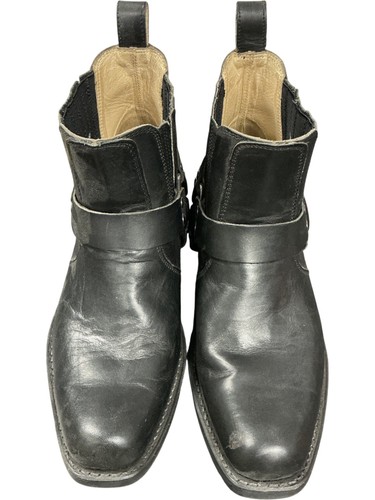 Grinders black leather biker - grinders,