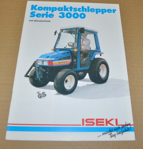 Iseki 3000 compact 4x4 tractor - iseki,