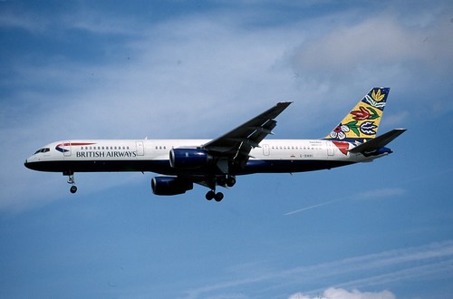 British airways boeing 757 - british, airways,