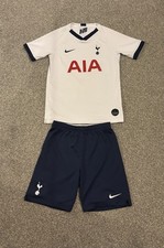 Nike Tottenham Hotspur 2019/20 Home Football Shirt / Shorts Kids XS 3-4 Years