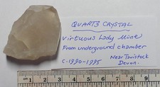 Rare QUARTZ CRYSTAL from Devon
