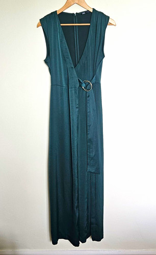 Zara green satin feel - zara,