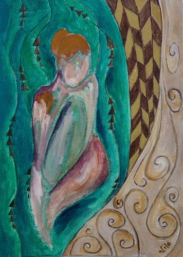 Small original acrylic - original,