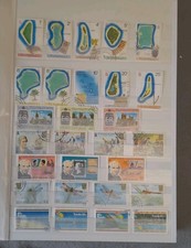   Selection  of  tuvalu  stamps.  4 x Sides. used.