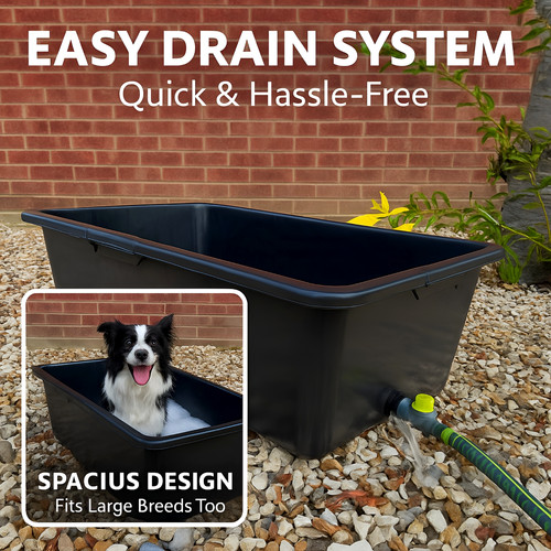 Dog bath tub 90l - tub,