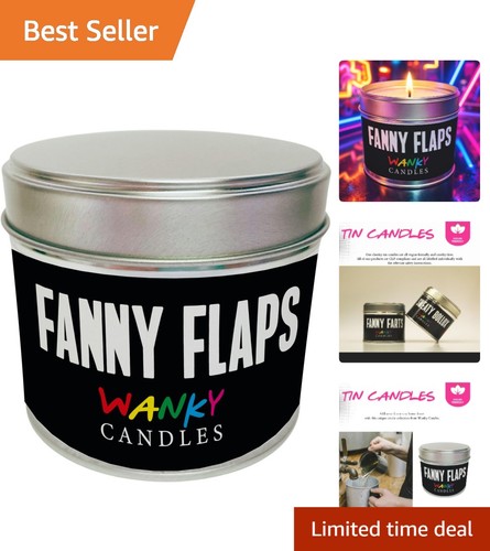 Fanny flaps style candle - flaps,