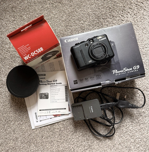Canon powershot 1mp - g9, 12.1mp