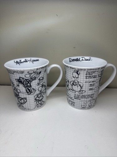 Disney sketch book - disney, cups