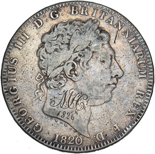 1820 crown george iii - george,