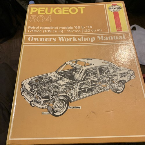 Haynes workshop manual - workshop, 161
