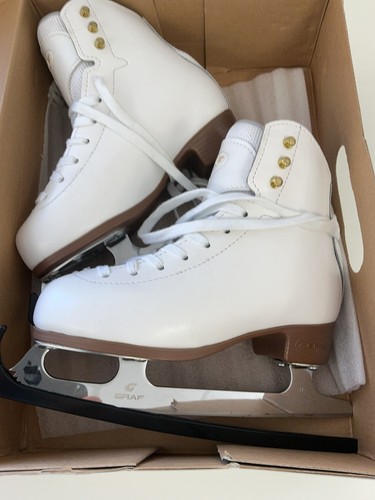 Graf 500 white leather figure - leather,