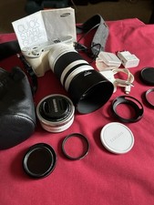 Samsung Nx500 Camera 16 to 50 and 50 to 200mm Zoom Lens Complete Outfit