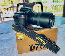 Nikon D7500 camera with