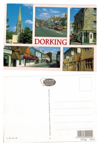 Postcard multi view dorking - postcard,