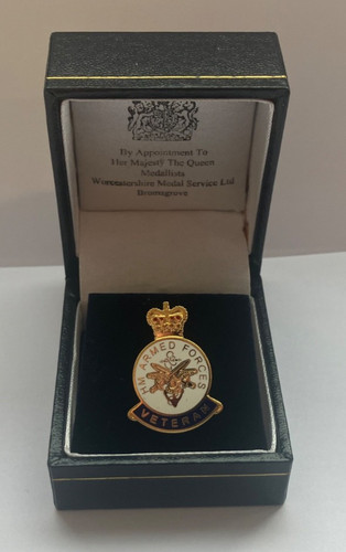 Armed forces veteran enamel - forces,